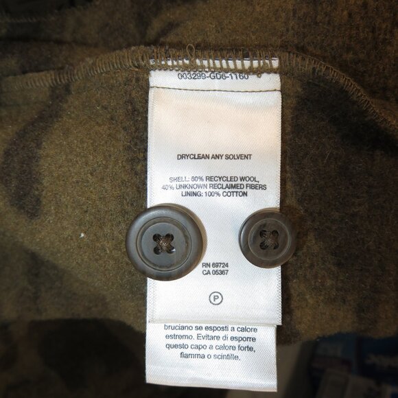 Columbia PHG Gallatin Range Wool Blend Camo Hunting Coat Jacket Men's M Medium - Picture 9 of 16